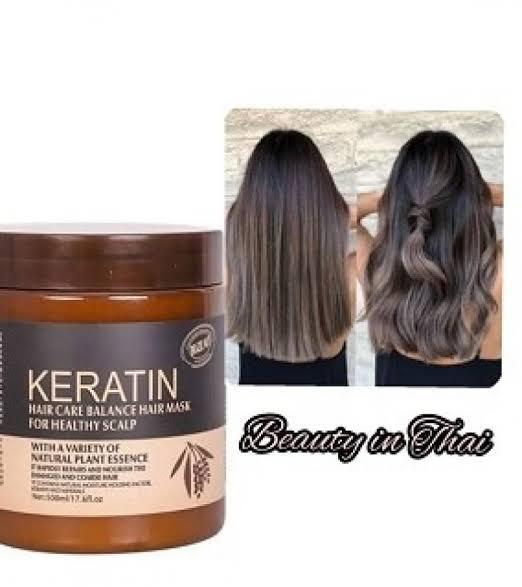 Keratin Hair Mask – 500ml | Deep Repair & Shine Enhancer for Damaged, Dry, and Frizzy Hair