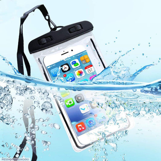 Waterproof Mobile Phone Pouch – Pack of 2 | IPX8 Certified, Universal Fit with Clear Touch Window & Neck Strap